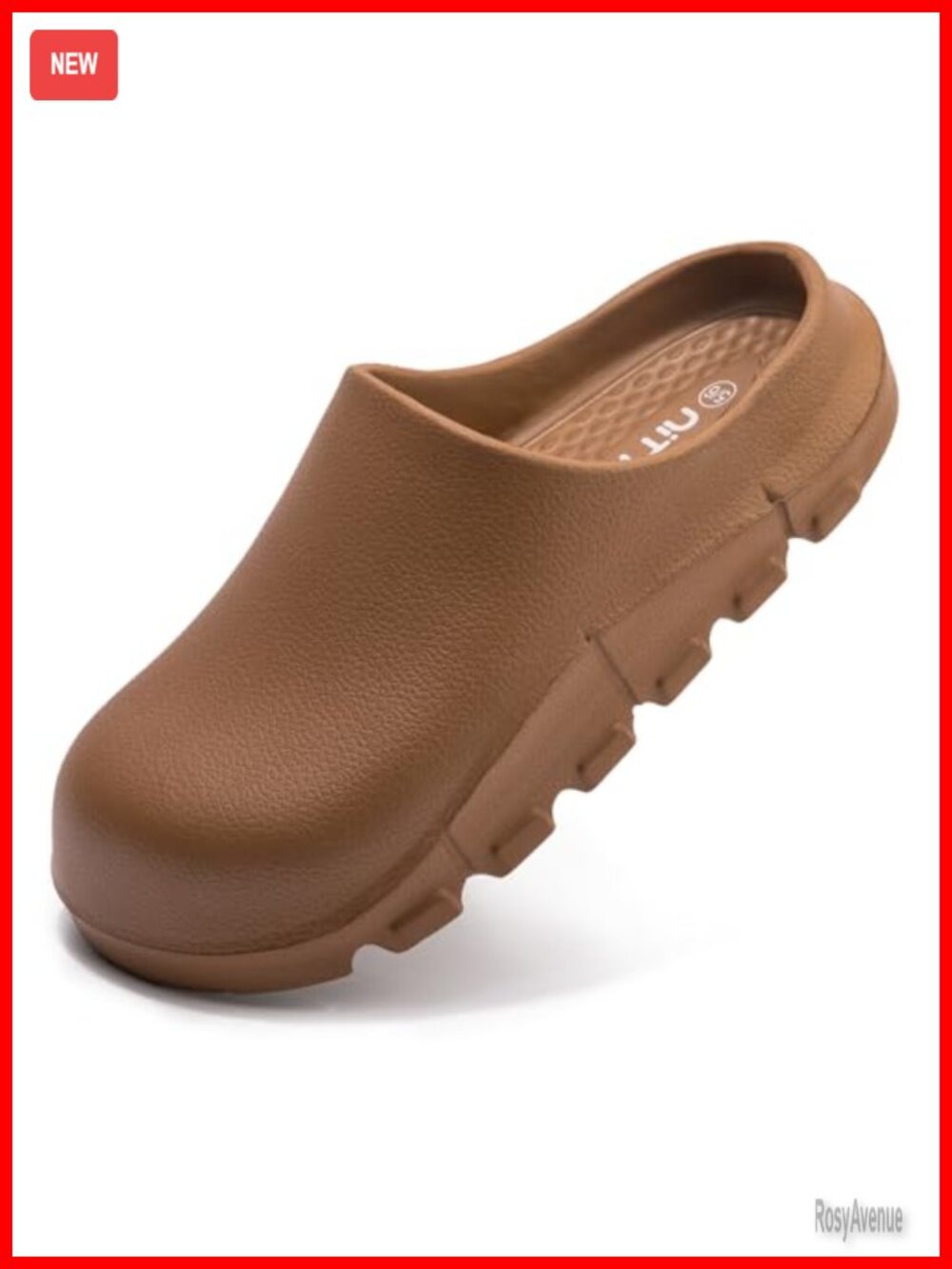 Women's Garden Clogs Arch Support Waterproof Mules Slip-On